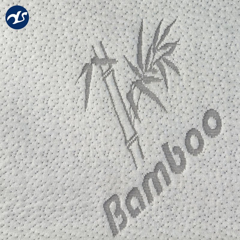 Wholesale bamboo fiber design mattress fabric pillowcase fabric can be customized with patterns and colors