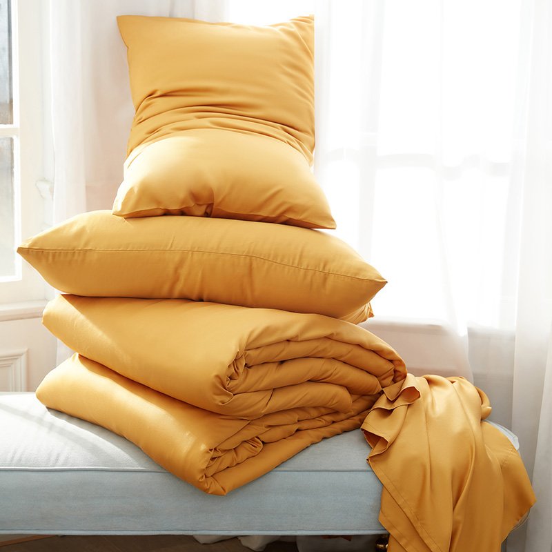 Home Textile 100% Bamboo Fabric Printed Bedsheet Bed Sheet Set Cal King Sheets 2 Pillowcase