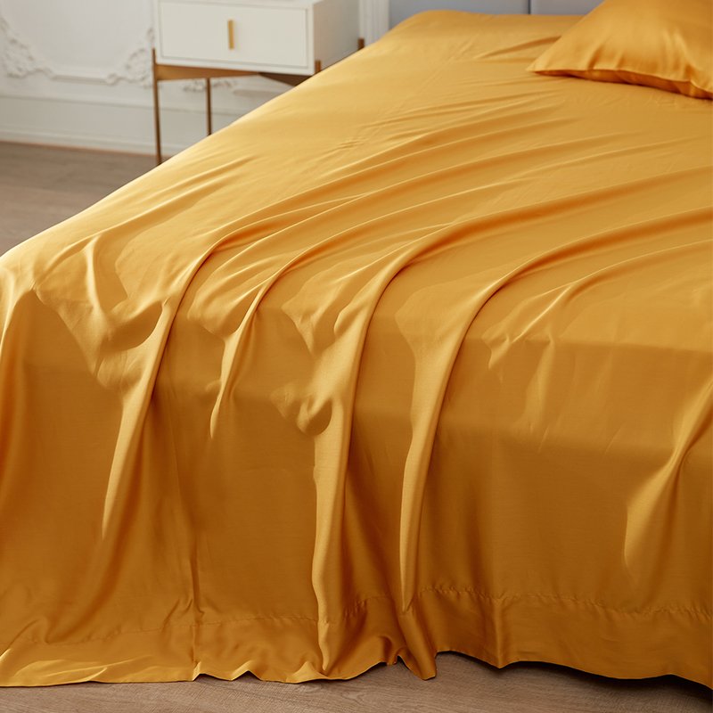 Home Textile 100% Bamboo Fabric Printed Bedsheet Bed Sheet Set Cal King Sheets 2 Pillowcase