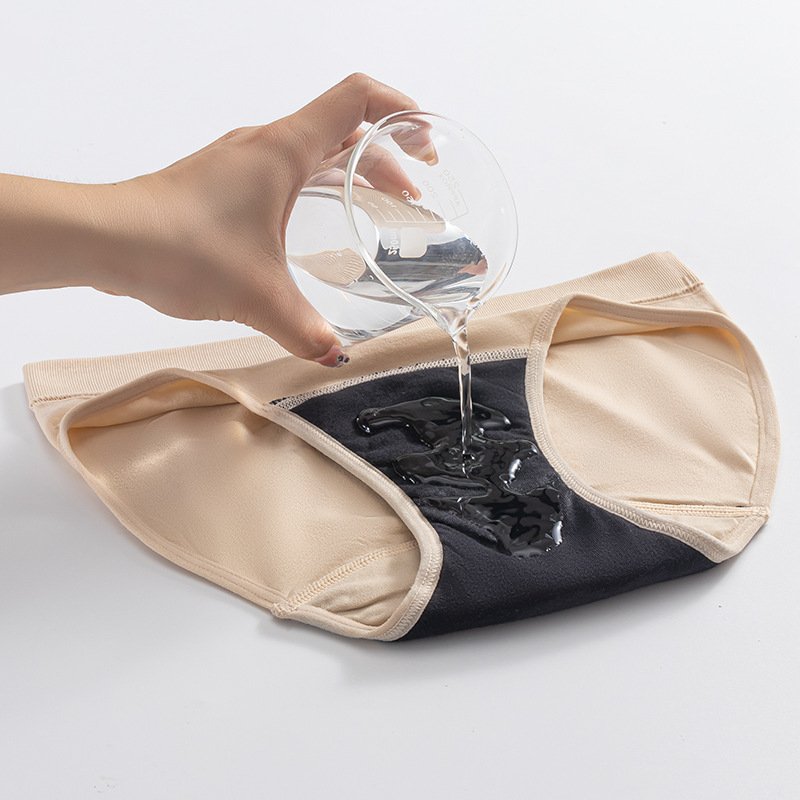 4 Layers Period Underwear Culotte Cotton Absorbent Leakproof Menstrual Underwear Period Panties