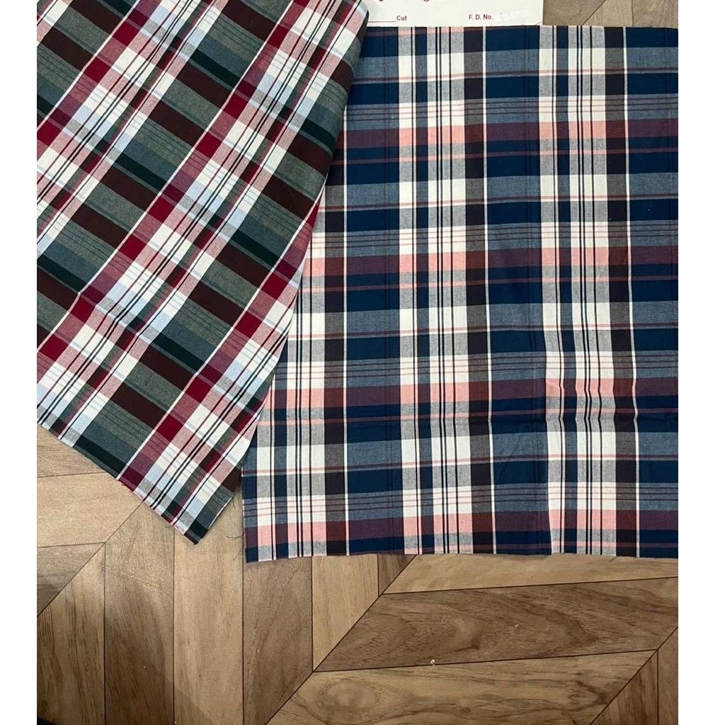 Harvest 100% Linen Check Daisy Spring Flora Print Soft Poplin Cotton Men's Shirts Yarn Dyed Plain Boys Woven Technique Exported