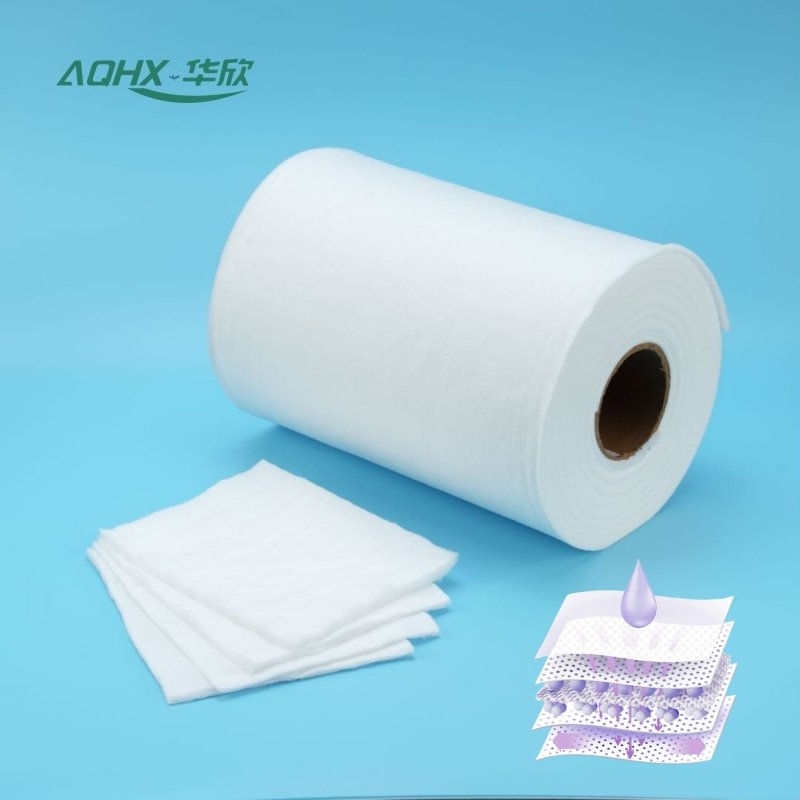 Custom female sanitary napkin surface layer pure cotton environmental friendly degradable material skin friendly breathable