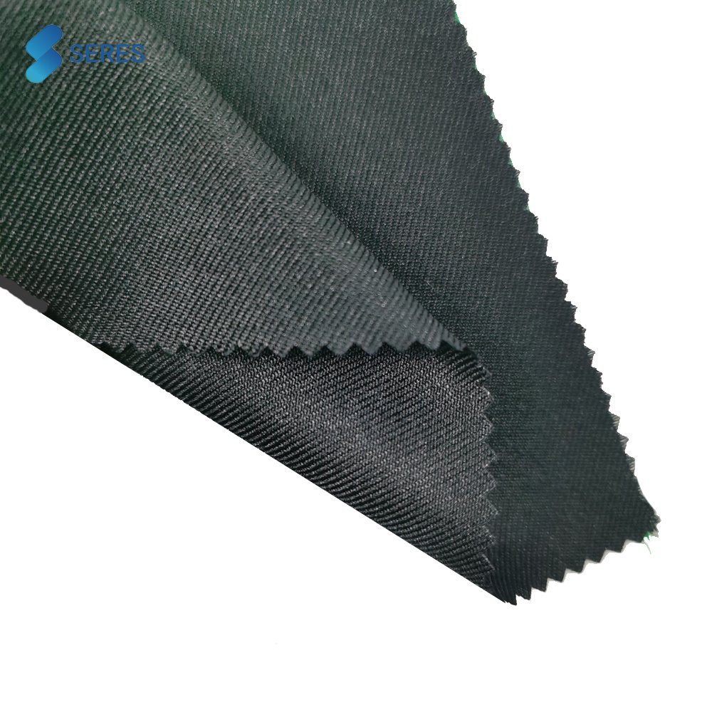 New Fabric 150D REPREVE Ocean Recycled Polyester Woven Twill Rpet Fabric For Fashion Garment Clothing