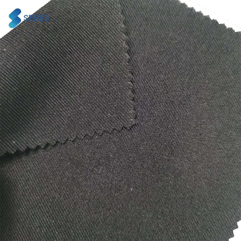 New Fabric 150D REPREVE Ocean Recycled Polyester Woven Twill Rpet Fabric For Fashion Garment Clothing