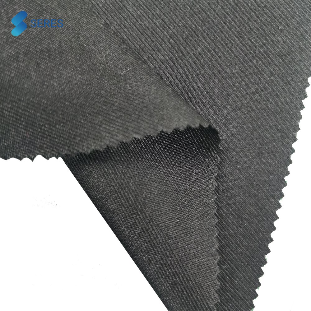 New Fabric 150D REPREVE Ocean Recycled Polyester Woven Twill Rpet Fabric For Fashion Garment Clothing