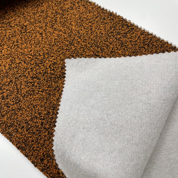 Hot-selling Cost-effective 100 polyester linen fabric circular yarn knitted loop fleece upholstery fabric for furniture sofa