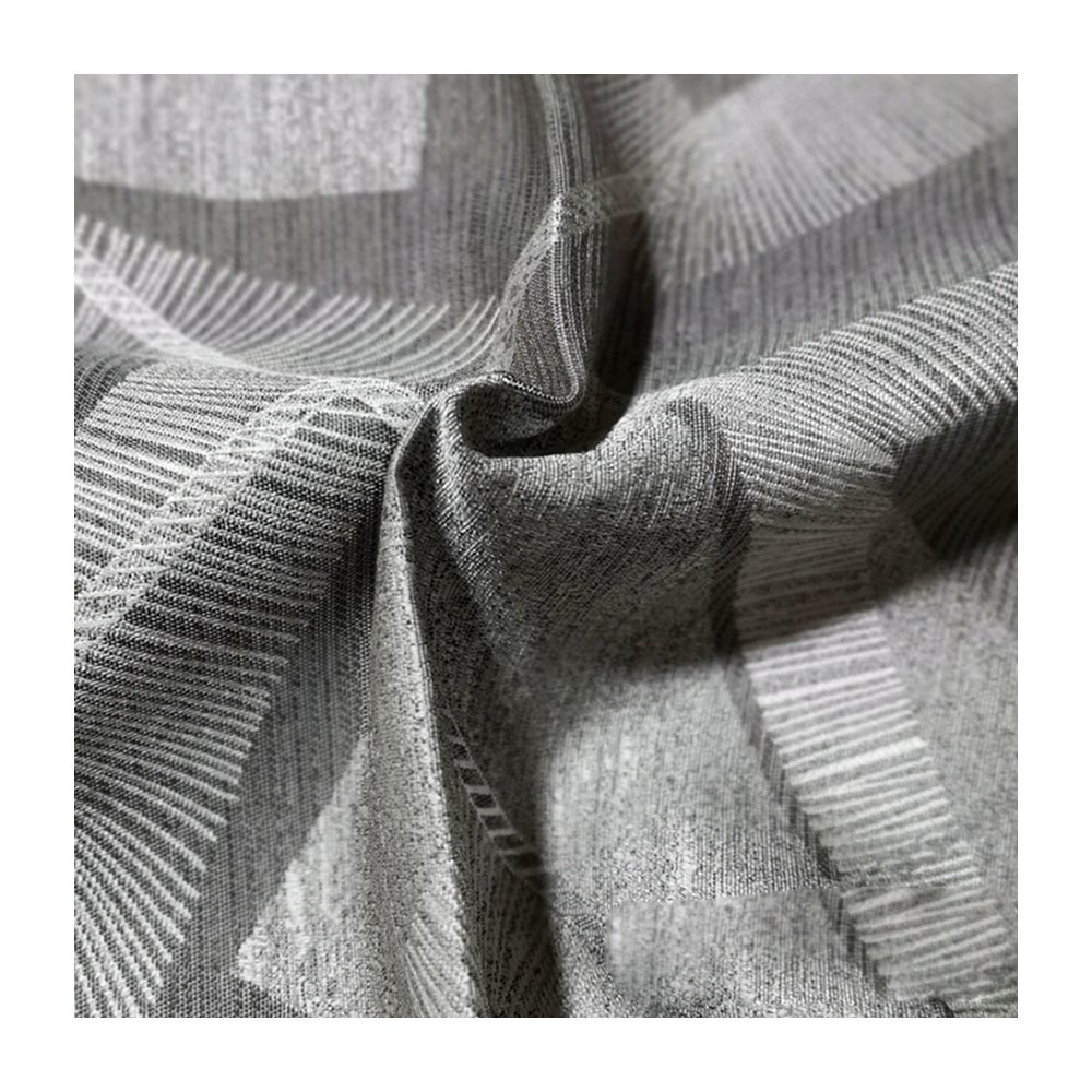 Bomar MY011-020 Luxury 100% Polyester Jacquard Viscose Rayon Curtain Fabric Woven Blackout for Upholstery & Customized Sofa