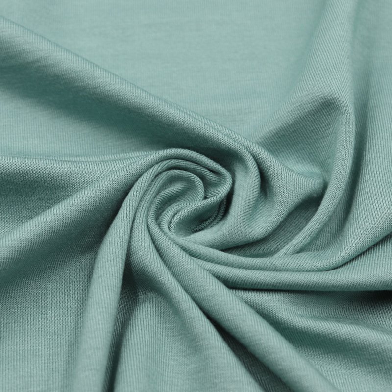 Factory OEKOTEX-100 Sustainable Organic Lyocell 95 Bamboo 5 Spandex Bamboo Fiber Fabric