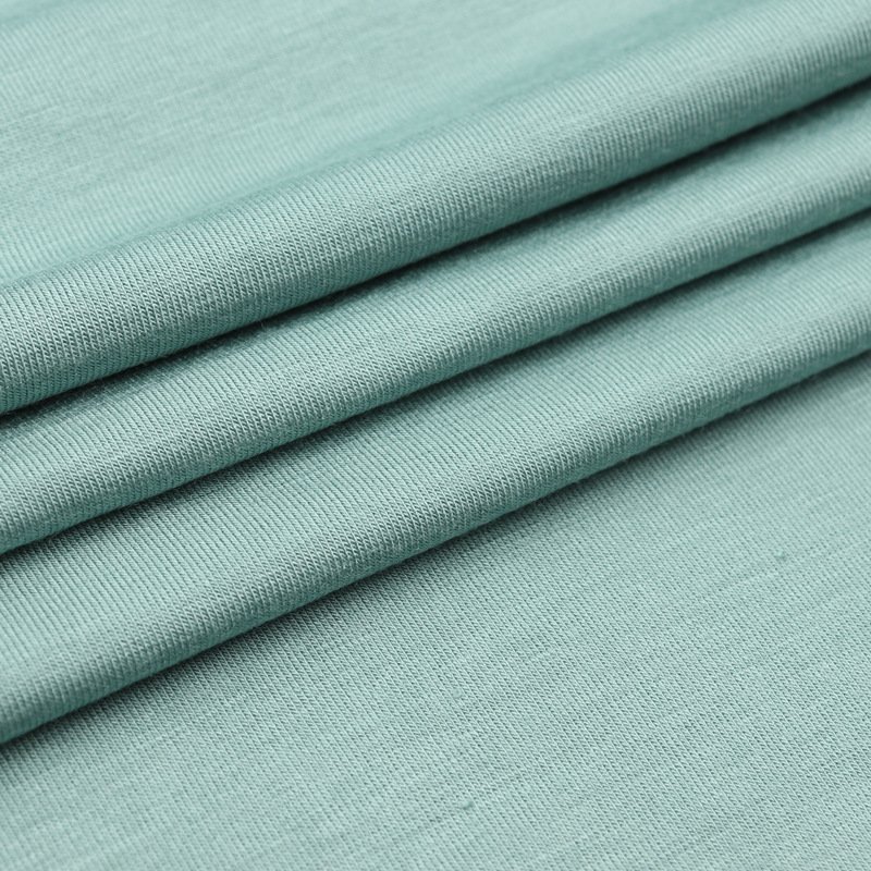 Factory OEKOTEX-100 Sustainable Organic Lyocell 95 Bamboo 5 Spandex Bamboo Fiber Fabric