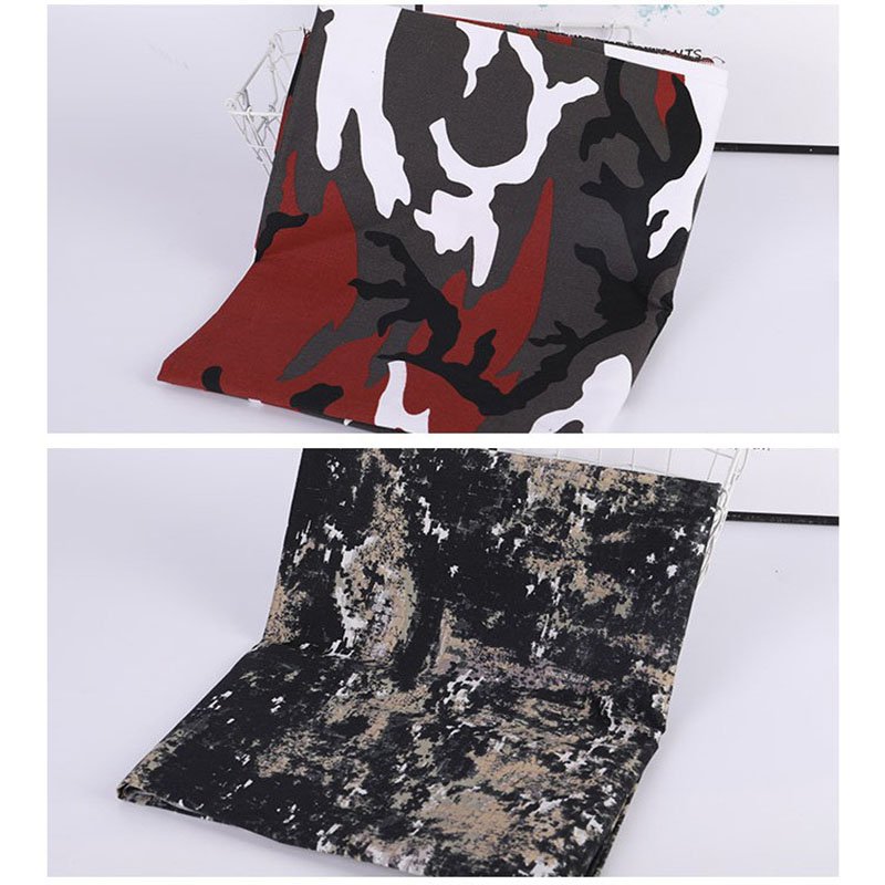 Camouflage Bedding Decorative Cloth Printed Fabric for Garment Fabric New 100% Cotton Design 20*20 108*58 57/58" Clothes Woven