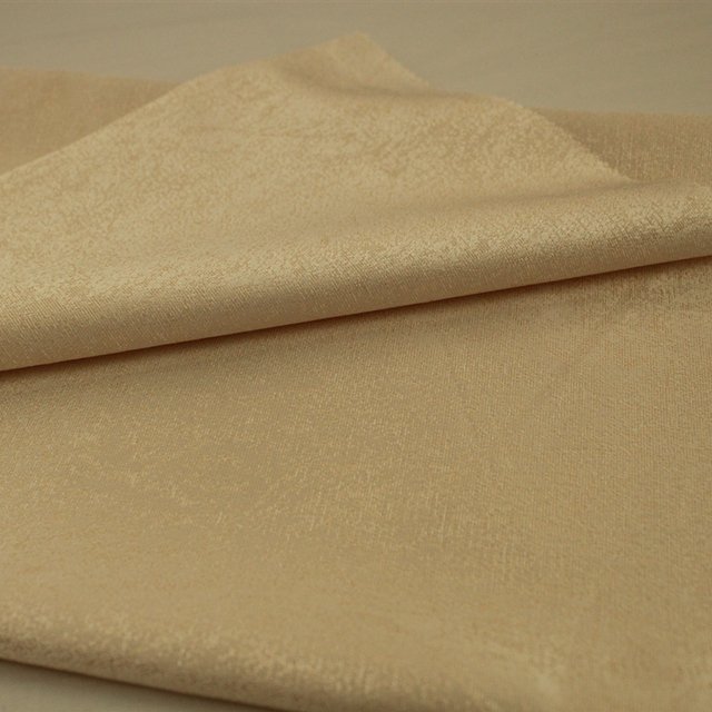 Low price per meter Permanently flame retardant pure slik crushed jacquard curtain brocade fabric