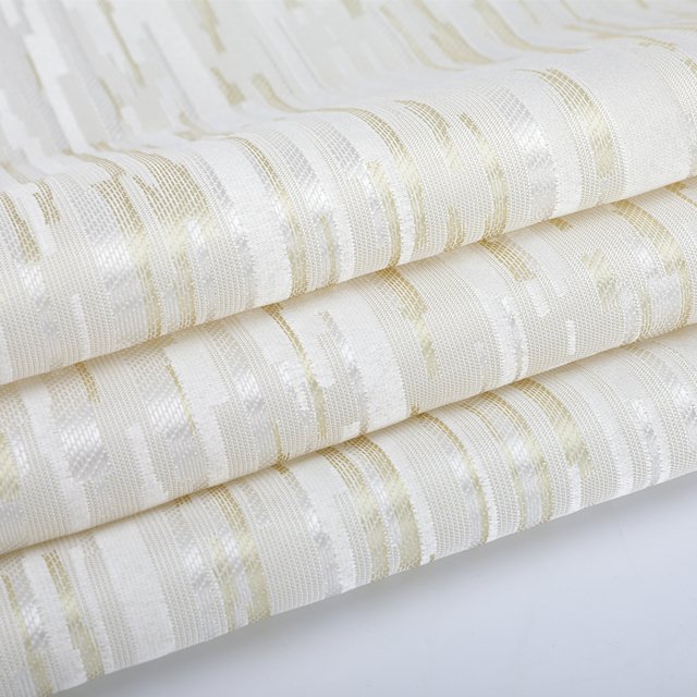 Low price per meter Permanently flame retardant pure slik crushed jacquard curtain brocade fabric