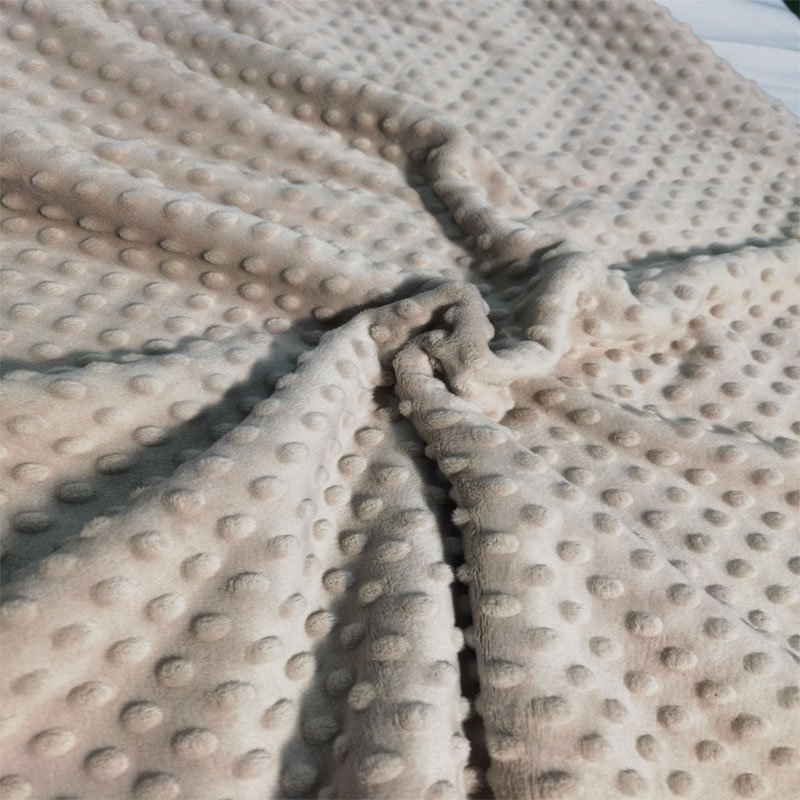 2024 Wholesale New Hot-Selling Super Soft Bubble 100% Polyester Fabric for Blanket Pajamas Home Clothes