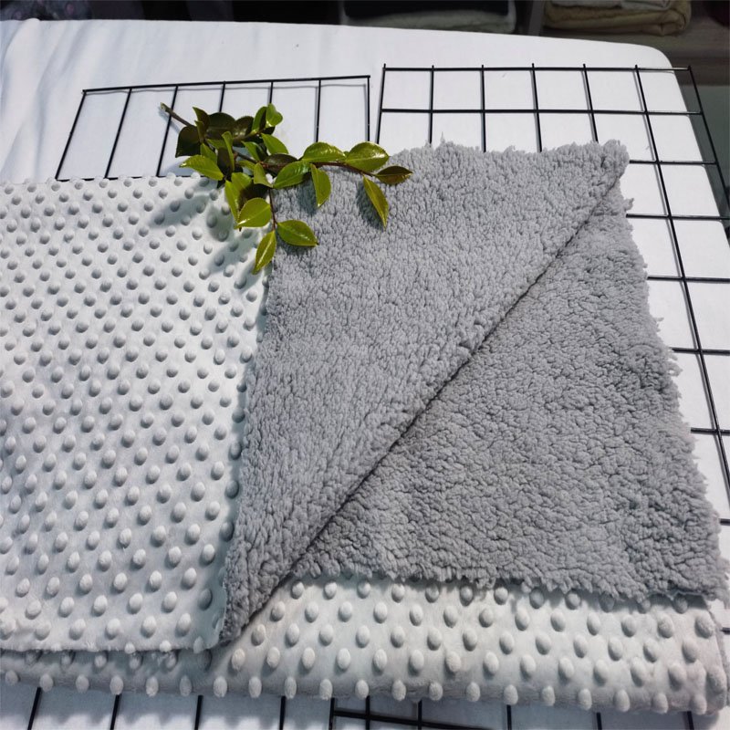2024 Wholesale New Hot-Selling Super Soft Bubble 100% Polyester Fabric for Blanket Pajamas Home Clothes