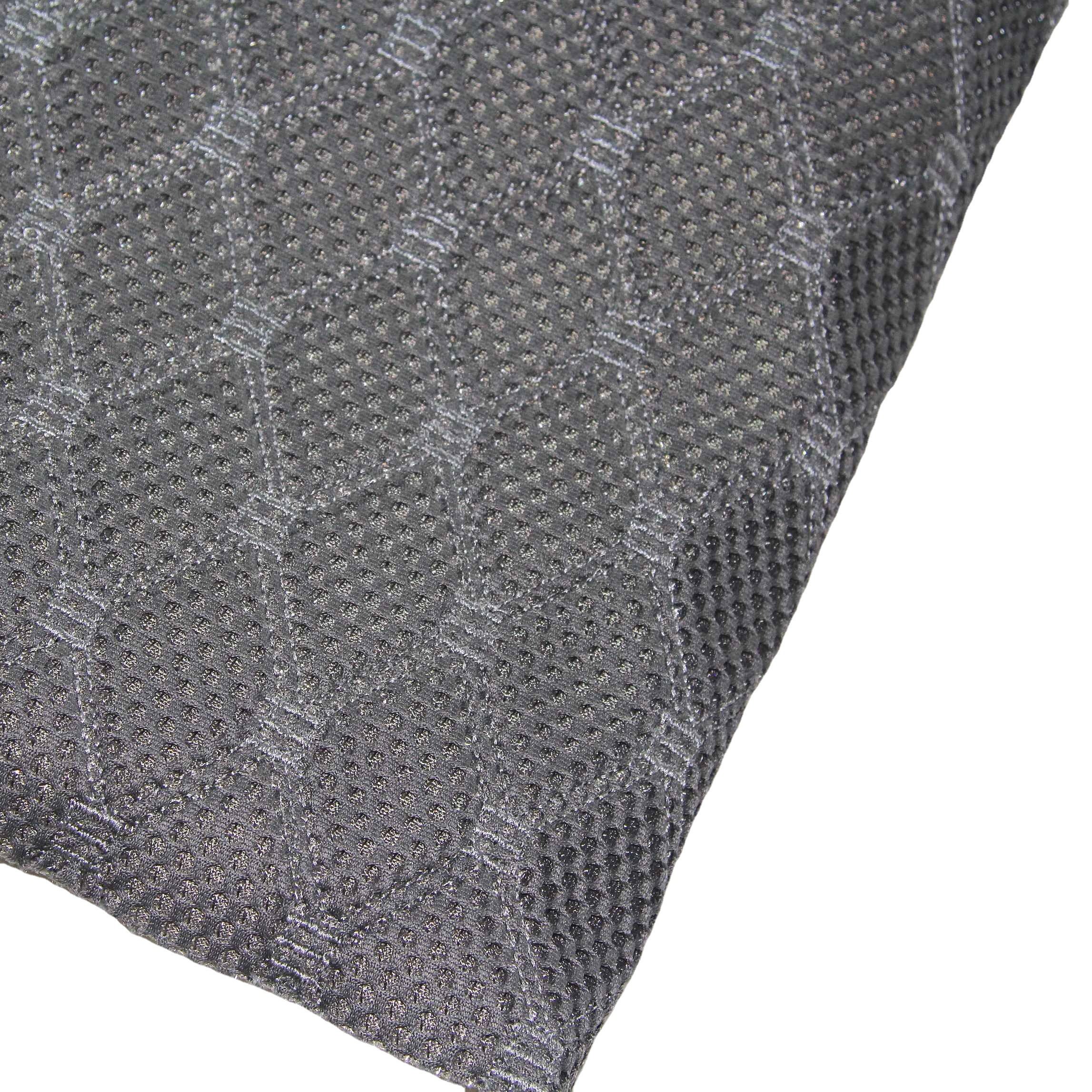 High Quality and Hot Sale Embroidery Design Mesh Fabric with Foam for Car Seat/ Bus Seat /Chair/ Auto Fabric
