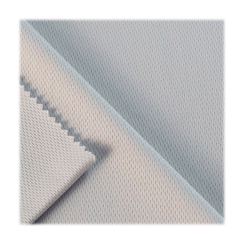 Factory Direct Sale 100% Polyester knitted jersey Fabric wicking Bird Eye Mesh Fabric For Sportswear and ball suit
