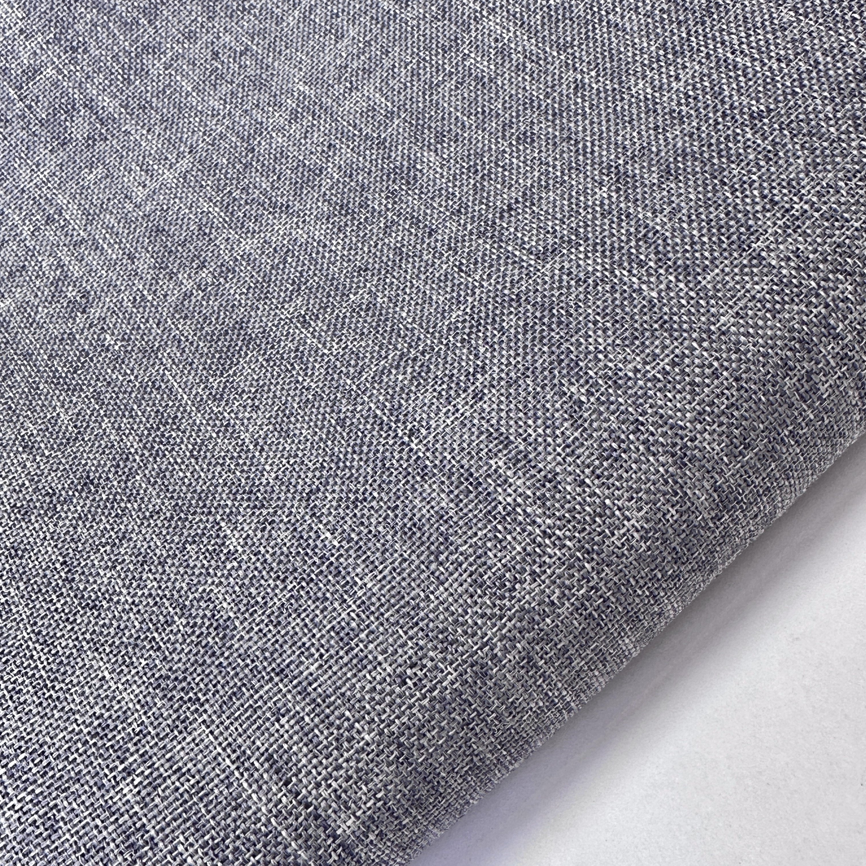 Factory Outlet 100% Polyester Linen Fabric Breathable Home Textile Upholstery Count Dye Sofas Curtains Sofa Cushion Door Cover