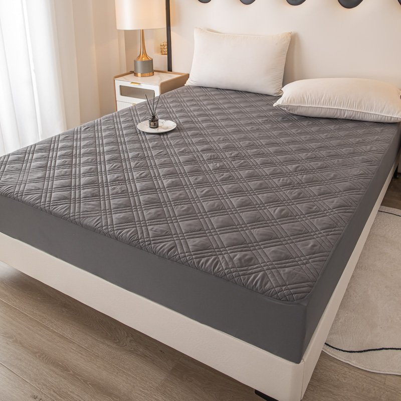 Waterproof Mattress Protector, King Size Mattress Pad with Deep Pocket 6"-18" Depth Bed Washable for Home, Bedroom, Hotel