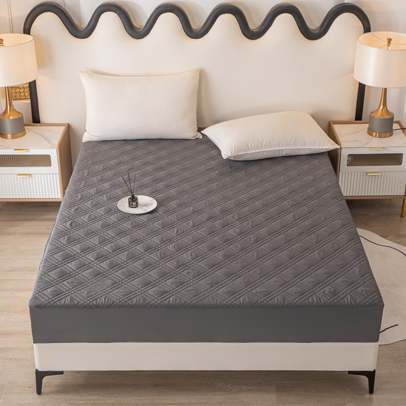 Waterproof Mattress Protector, King Size Mattress Pad with Deep Pocket 6"-18" Depth Bed Washable for Home, Bedroom, Hotel