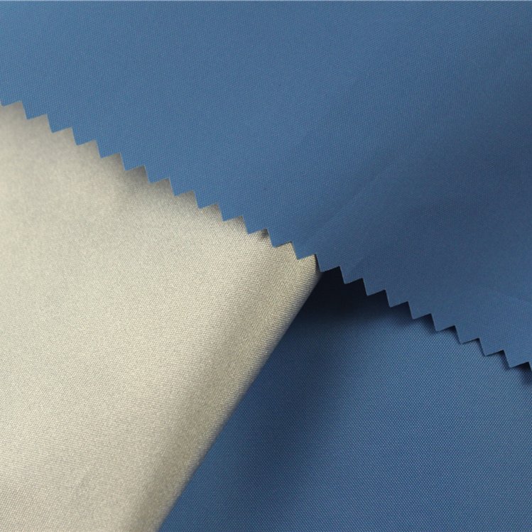 100% polyester 190T taffeta fabric silver and waterproof PU coated tent fabric