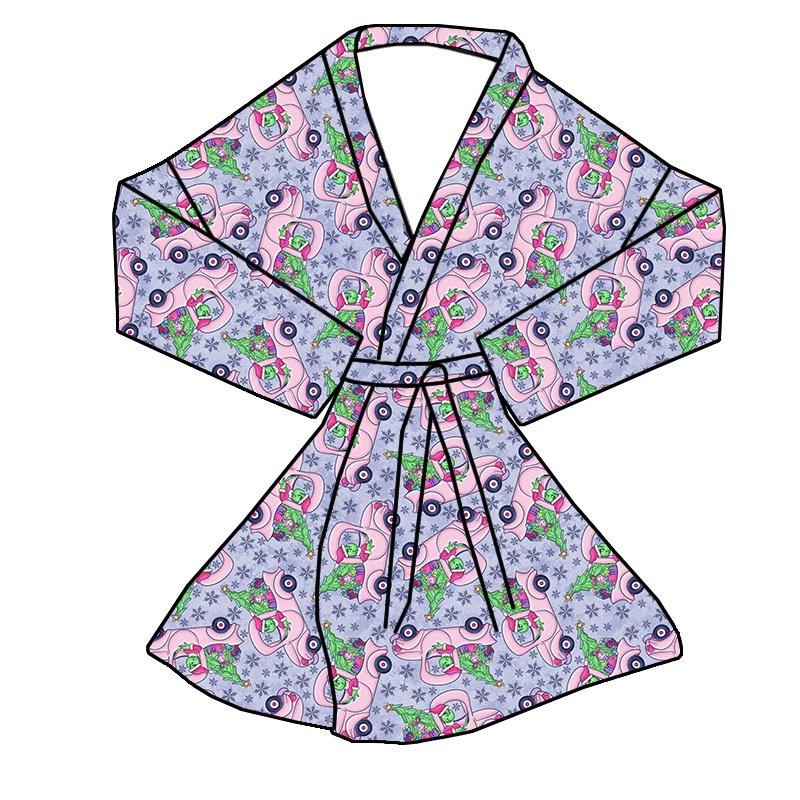 Women Winter Breathable Sleeve Fleece Soft warm Sleep Lounge Robes Suck Water Night Wear Gown Men Sleepwear