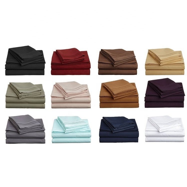 Natural 100% bamboo 300T fabrics for home bedding sets/bamboo bed sheet fabric