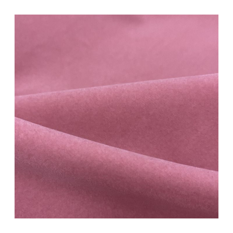 Manufacturer Direct Sale High Quality Reactive red flocking velvet fabric 100% Polyester