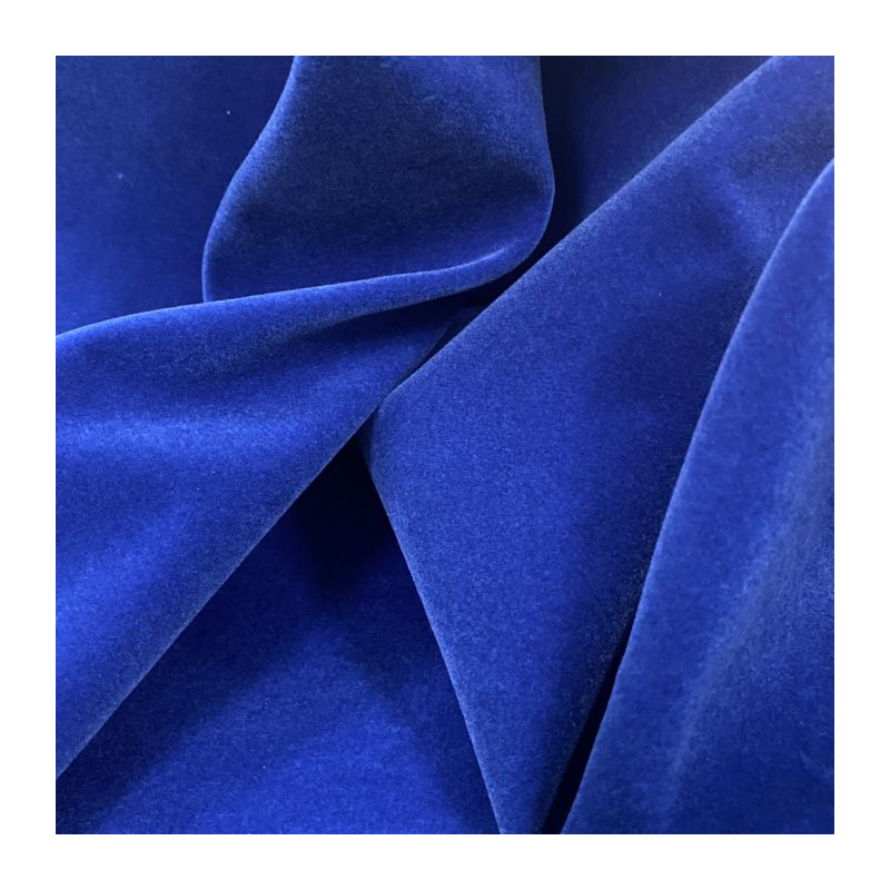 Manufacturer Direct Sale High Quality Reactive red flocking velvet fabric 100% Polyester