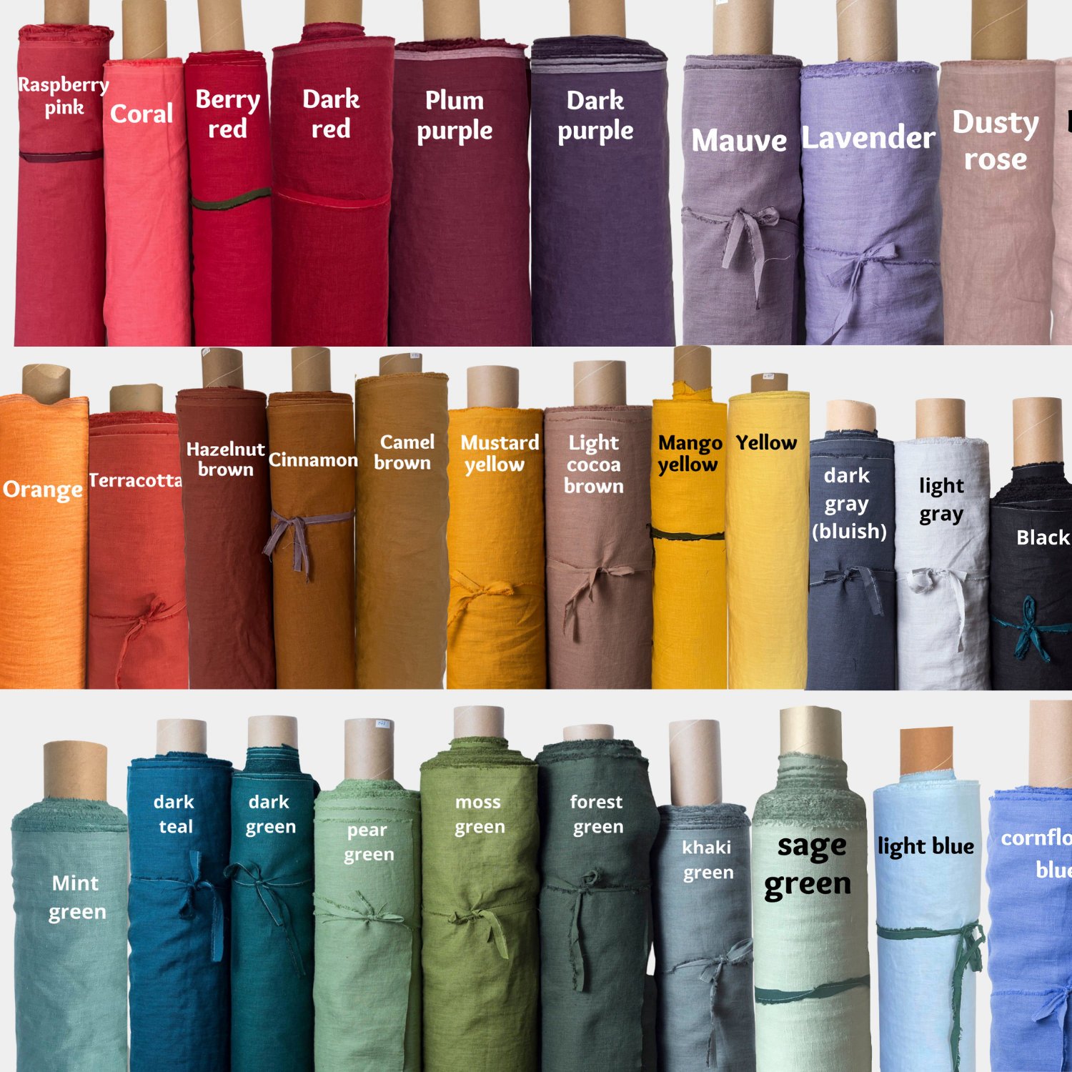 2024 tecido de linen 100% linen macio frances oeko-tex para vestidos Clothing linen fabric customization