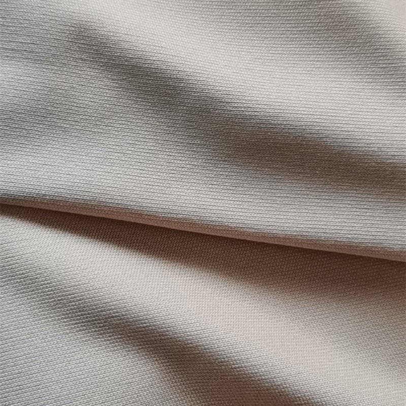 100% Polyester 75D/72F 120gsm interlock soft breathable bra fabric for moulded bra cup