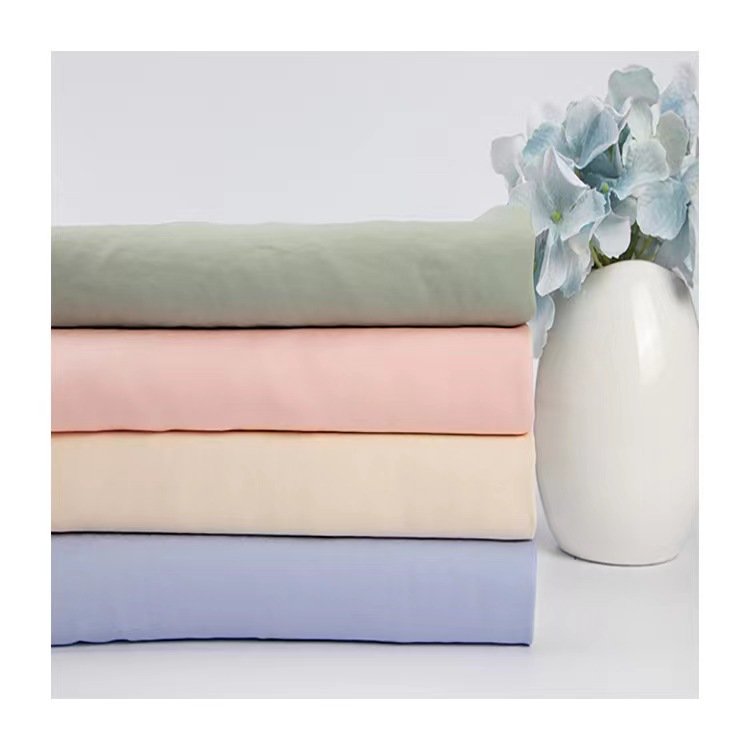 Micro wrinkled super soft satin chiffon fabric is suitable for slip dress and women's summer skirt and nighty