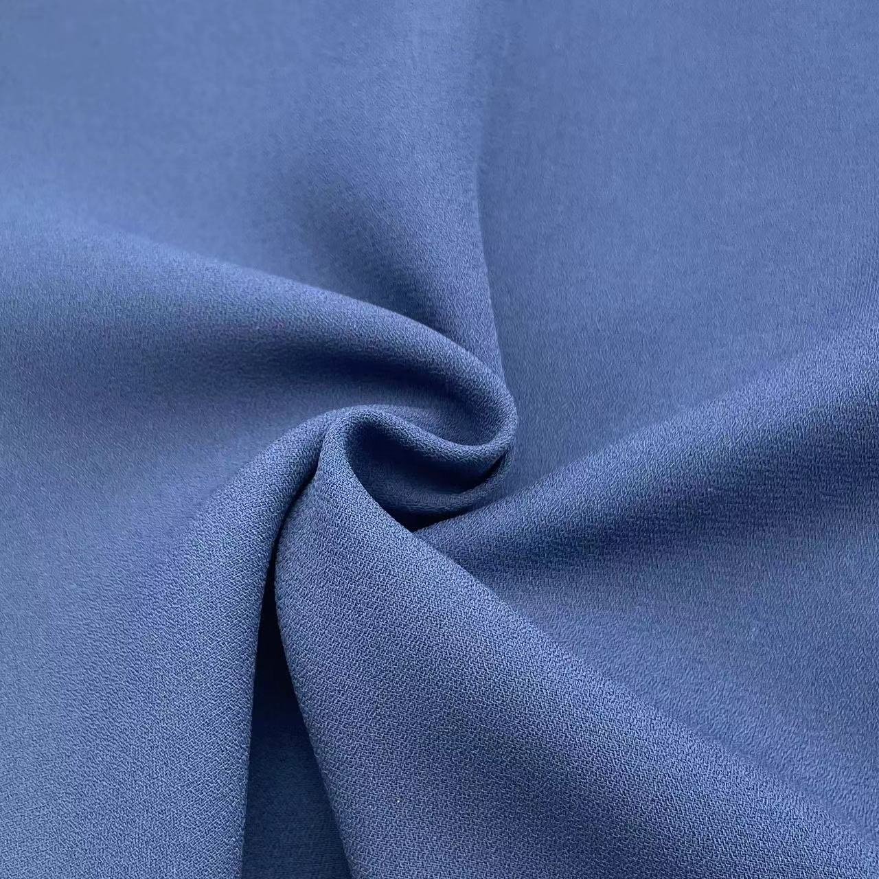 Manufacturer Textile Comfortable Woven Moss Crepe 115Gsm 100% Polyester Fabric For Clothing