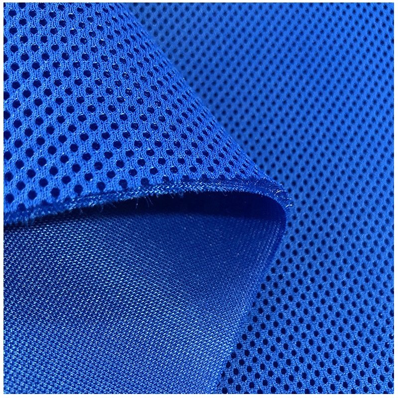 Ready To Ship Breathable 100% Polyester 3D Spacer Air Layer Sandwich Mesh Fabric For Sport Shoes