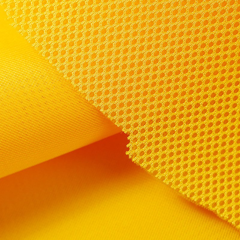 Ready To Ship Breathable 100% Polyester 3D Spacer Air Layer Sandwich Mesh Fabric For Sport Shoes