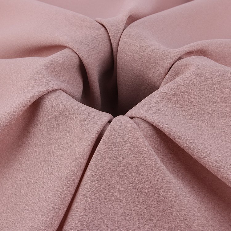 New Design Comfortable Woven 100% Polyester Crinkle Crepe Chiffon Fabric For Scarf