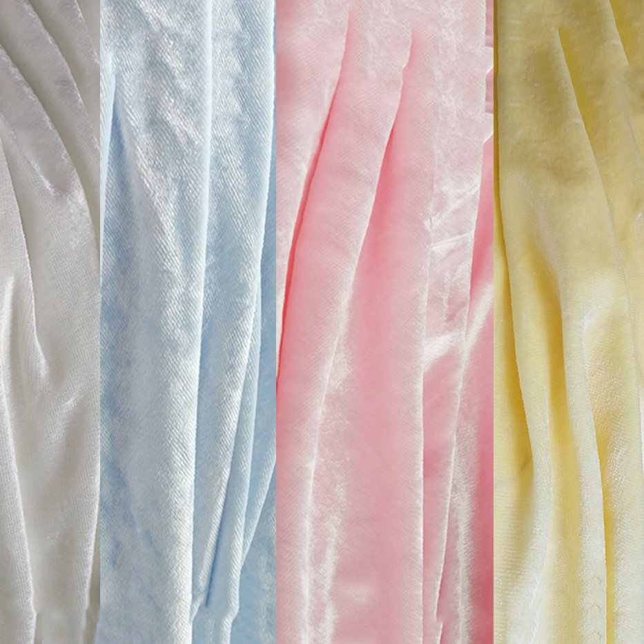 2020 Super soft 80% bamboo 280 gsm width 155cm bamboo velour fabric for baby cloth diaper and makeup remove pad