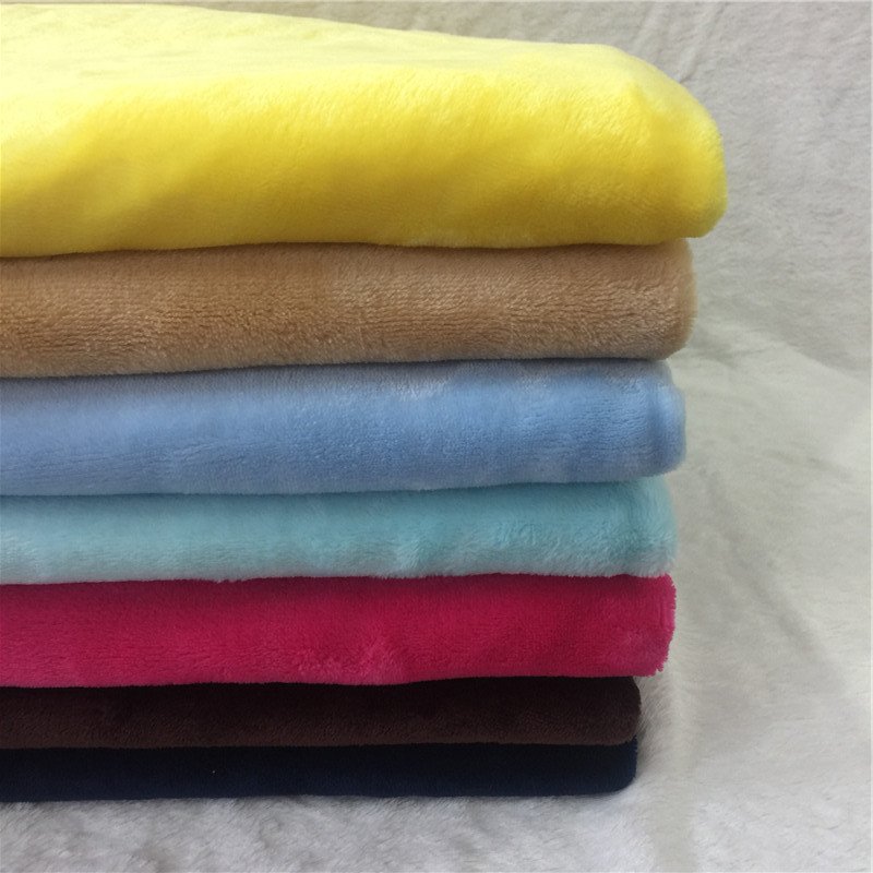 2020 Super soft 80% bamboo 280 gsm width 155cm bamboo velour fabric for baby cloth diaper and makeup remove pad