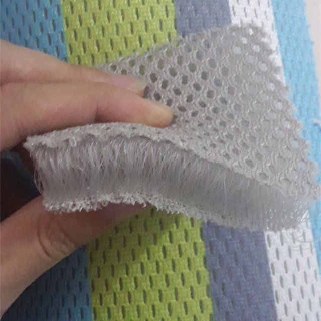 Hot selling 100 polyester spacer mesh fabric for mattress