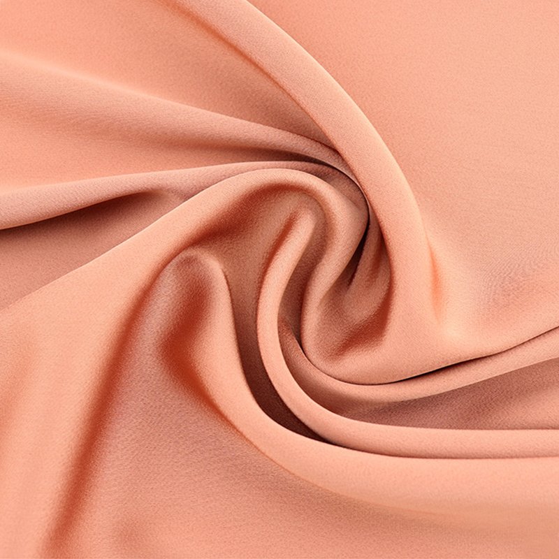 100% Polyester Imitation acetic acid single side satin drape dress fabric