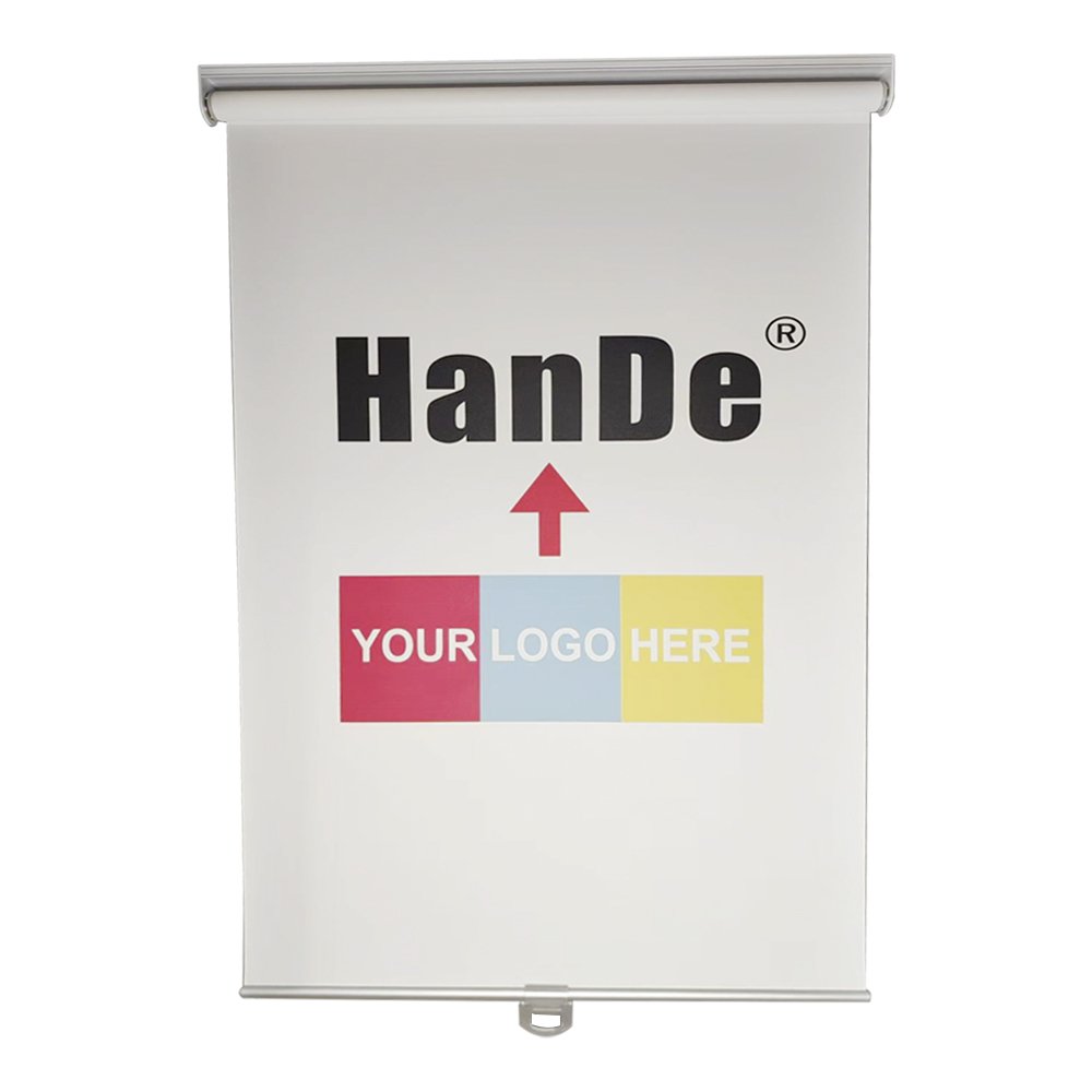 Customized Smart Indoor Office Cordless Motorized Electric Pvc Sunshade Blackout Fabrics Window Shades Roller Blinds