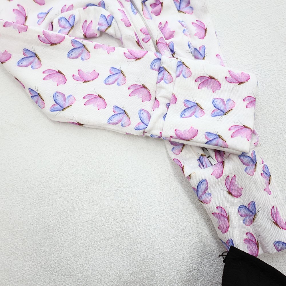 Printed fabric jumpsuit one piece long sleeve infant clothes printing baby rompers