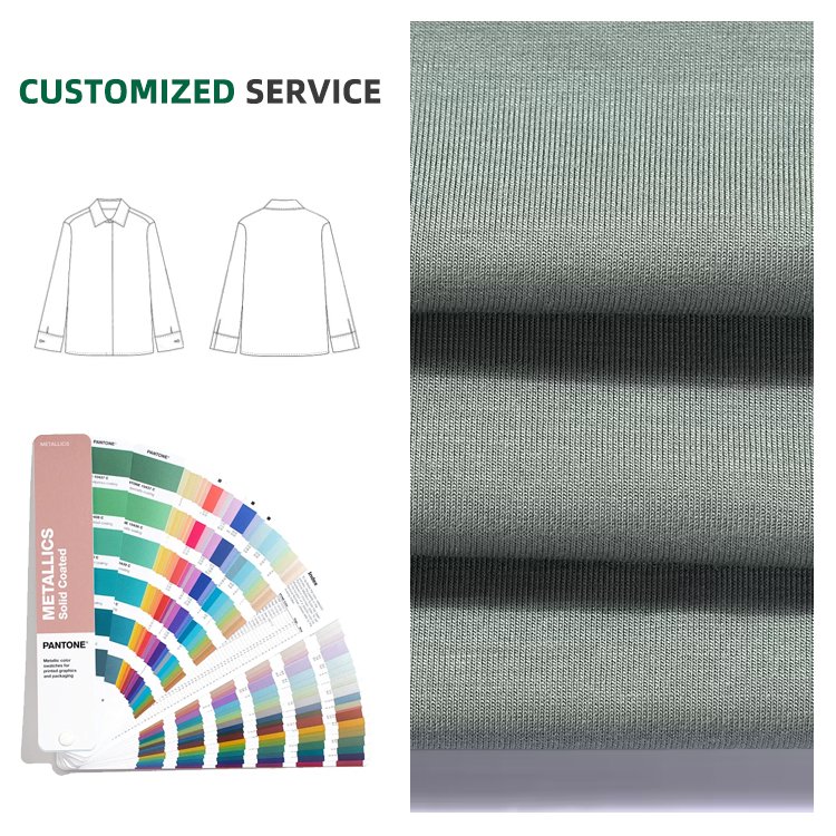 Wholesale Eco-friendly high quality bamboo cotton fabric knit soft comfortable bamboo shirt fabric for sports garments