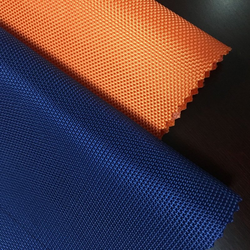 FDY single yarn 100% polyester backpack luggage suitcase 600d 100 polyester pvc coated oxford fabric