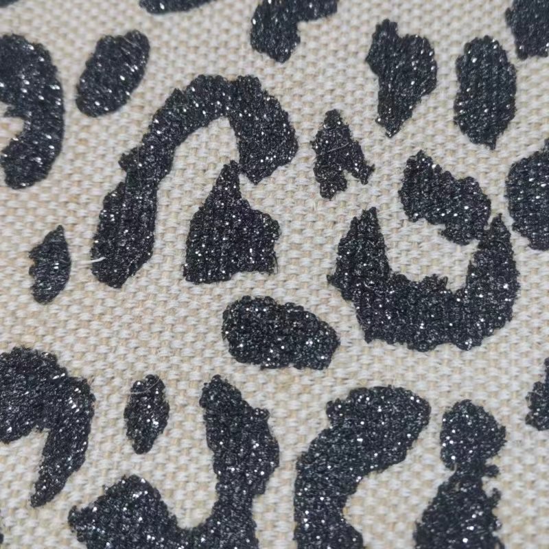 100%polyester free Sample linen fabric waterproof upholstery fabric sofa fabric