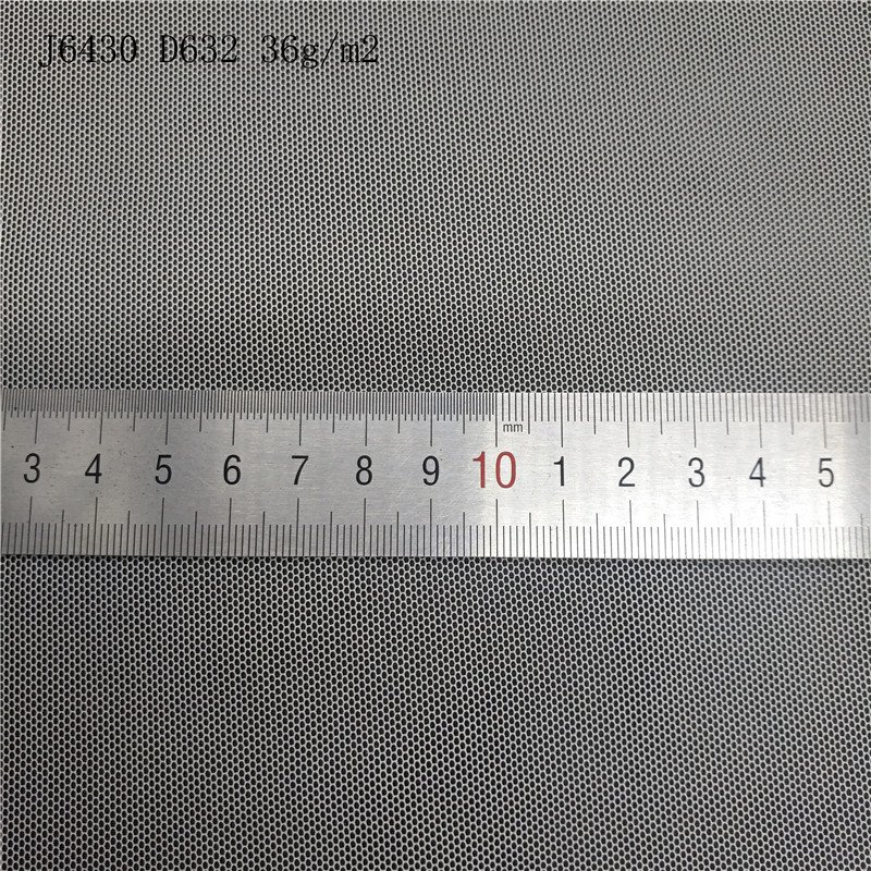 Wholesale Custom New Products White Mesh Chiffon Embroidery Backing Fabric Polyester Fabric Mesh