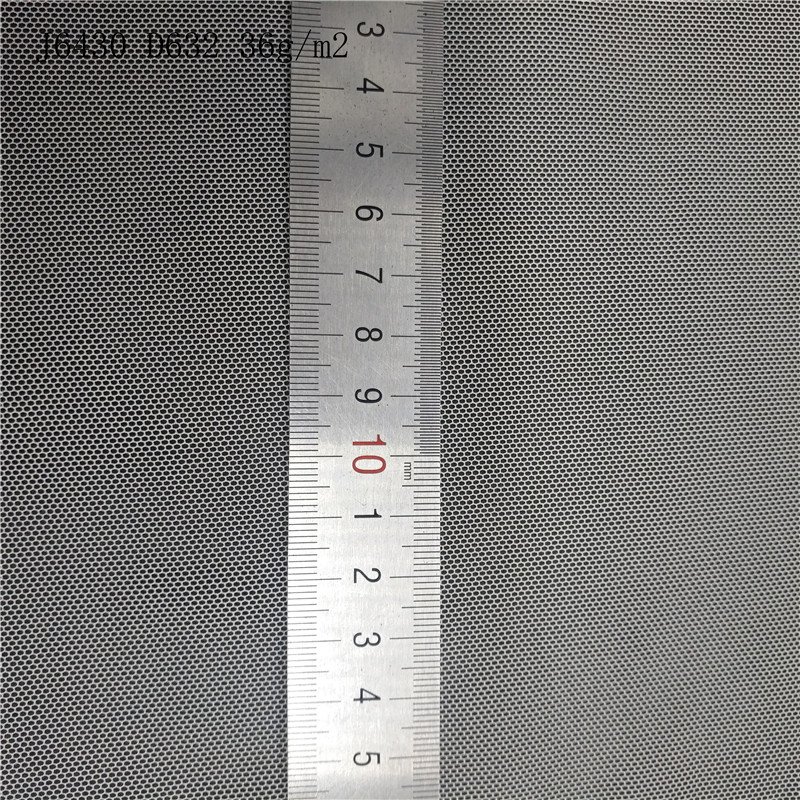 Wholesale Custom New Products White Mesh Chiffon Embroidery Backing Fabric Polyester Fabric Mesh