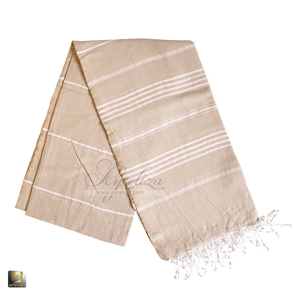 Stylish Peshtemal Wholesale Turkish Cotton Towels with Logo Custom Print Fabric Sand Free Fast Drying Multipurpose Durable Fouta