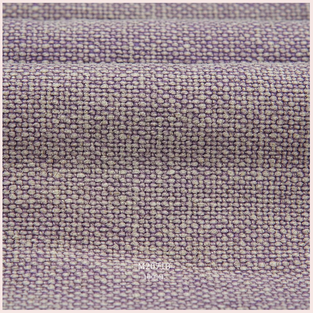 Anti-Static 100% Linen Easy To Use For Upholstery Linen Fabric For Sofa Curtain Pillow Cushion