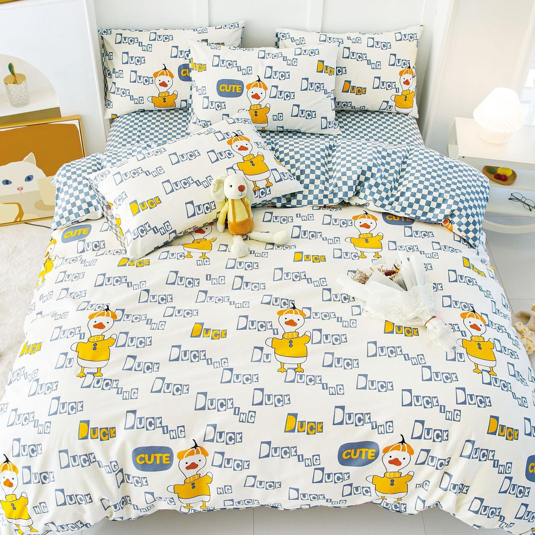 wholesale bed linen child design 100% cotton printing fabric