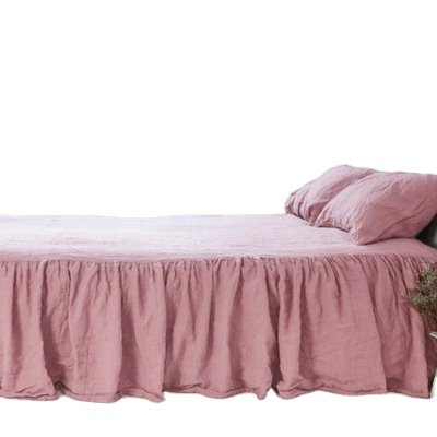 Organic Washed Softened Lino 110 inch 280cm Wide Extra Width Gauze Plain Dyed Flax Vintage Sheet Set 100 Hemp Linen Oeko